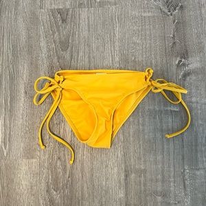 WORN ONCE Xhiliration Side Tie Bikini Bottom
